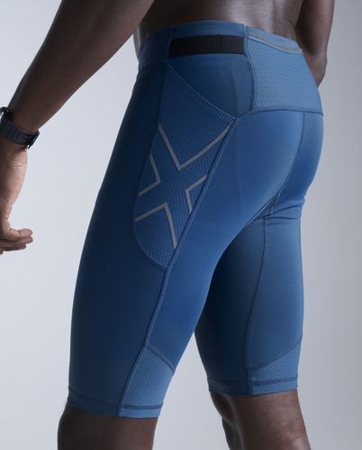 טייץ קומפרשן קצר  Aero Mesh Compression Shorts MAJ/BRF