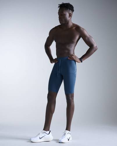 טייץ קומפרשן קצר  Aero Mesh Compression Shorts MAJ/BRF