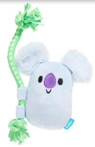 משחק לכלב בובת בארק נלה הקואלה - BARK Koa Koala green blue Australian plush dog toy