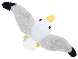 משחק לכלב בובת בארק סולי השחף - Bark Sully the Gully Plush Dog Toy