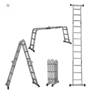 סולם מפרקי 6X4 אלומיניום 6.10 מטר 24 שלבים KR-0336 KRAUSS