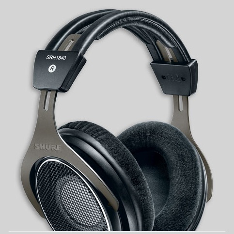 SHURE SRH1840 - אוזניות ראש, על לחובבי מוסיקה מעל לכולן
