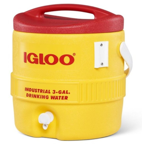 מיכל מים 11 ליטר 400 SERIES-צהוב/אדום איגלו Igloo