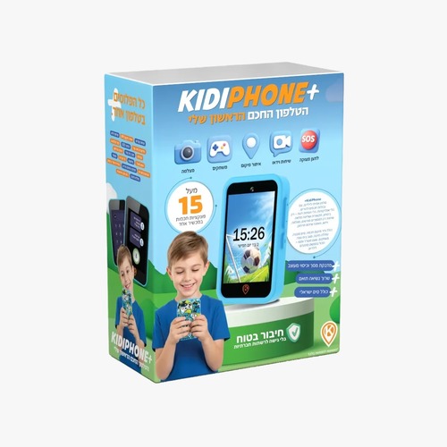 טלפון קידי ווטצ' הראשון שלי KIDI PHONE