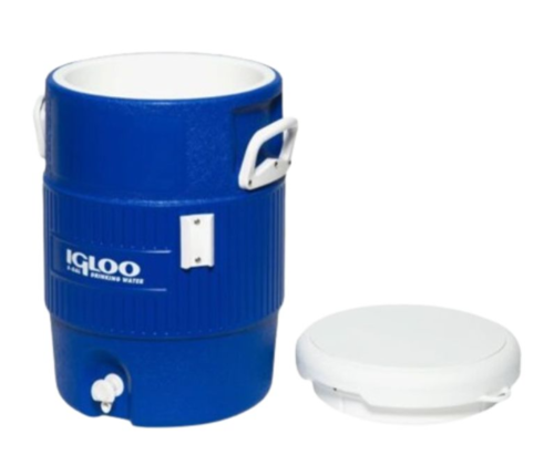 מיכל מים +שרוול 18.9 ליטר 400 SERIES-כחול איגלו Igloo
