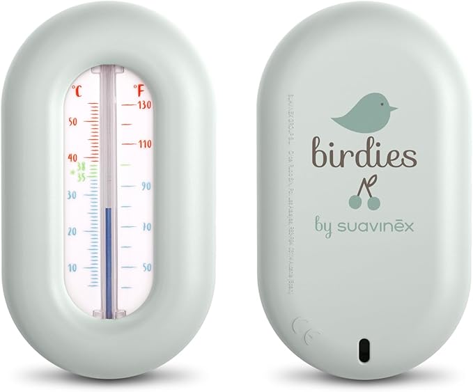 מד חום ארנב לאמבטיה או לחדר סובינקס Birdies צבע ירוק