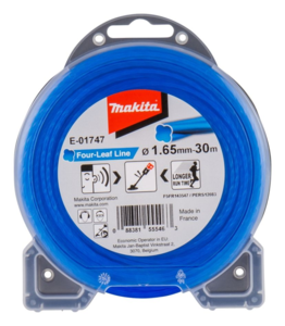 חוט חרמש / מיתר גיזום Makita דגם E-01747, אורך 30 מטר, קוטר 1.65 מ"מ