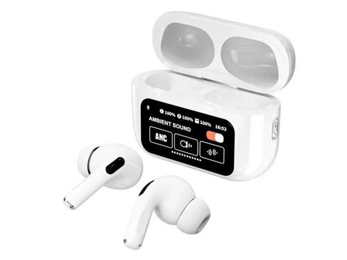 אוזניות Baseline VIBE ANC TWS – מסך חכם וחוויית שמע מתקדמת