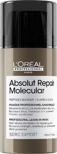מסכה מקצועית ללא שטיפה ABSOLUT REPAIR MOLECULAR לשיער פגום 100 מ"ל