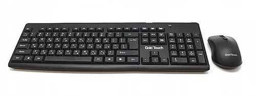 מקלדת ועכבר אלחוטיים GOLD TOUCH KYW700