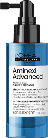 סרום מקצועי AMINEXIL ADVANCED נגד שבירת שיער לחיזוק שיער חלש ושברירי 90 מ