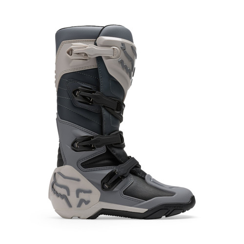 מגף רכיבה פוקס שחור / לבן - FOX BOOTS COMP X V26