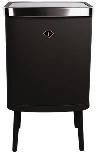 פח חכם 30 ליטר עם חיישן תנועה FashionTV Black & Rose Gold FTV0153 
