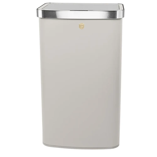 פח חכם מעוצב 60 ליטר קרם זהב Berlinger Haus BH9793