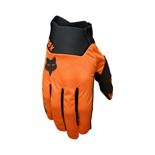 כפפות רכיבה פוקס כתום - FOX DEFEND WIND OFF ROAD GLOVES V26