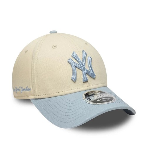 כובע ניו ארה New Era MLB Side Script Cream 9Forty M-Crown  