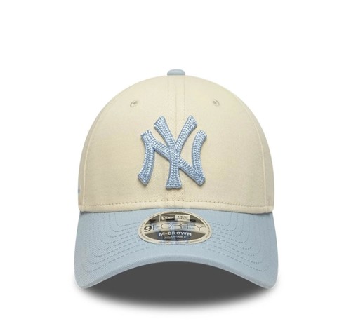 כובע ניו ארה New Era MLB Side Script Cream 9Forty M-Crown  