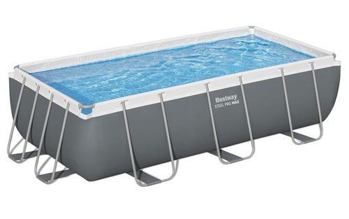 בריכת עמודים עם משאבה וסולם 1X2X4  Bestway