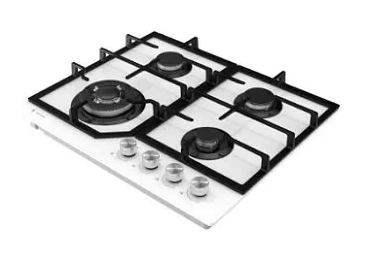 כיריים גז 4 מבערים 60 זכוכית לבנה TADIRAN TADGH60GW