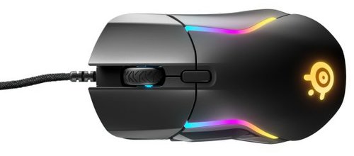 עכבר גיימינג חוטי SteelSeries Rival 5 RGB בצבע שחור עם תאורה מרהיבה