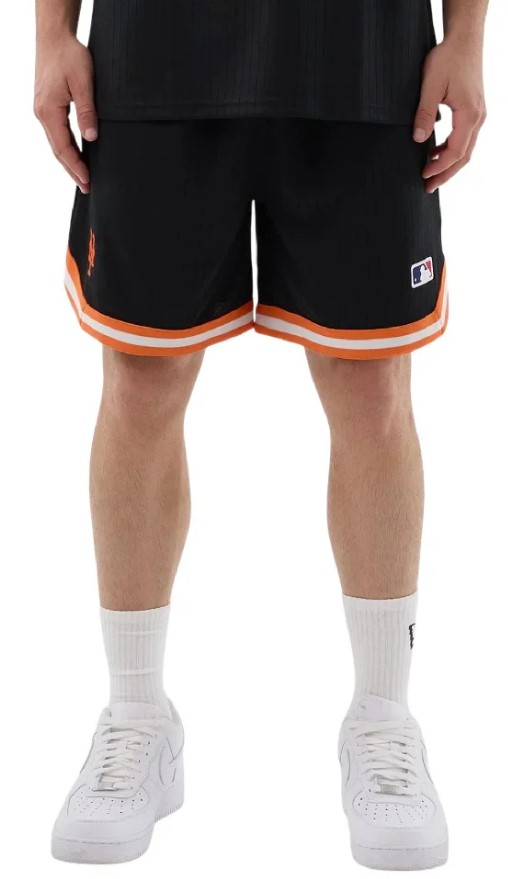 מכנסי ניו ארה New Era Mets MLB Arch Oversized Shorts | גברים