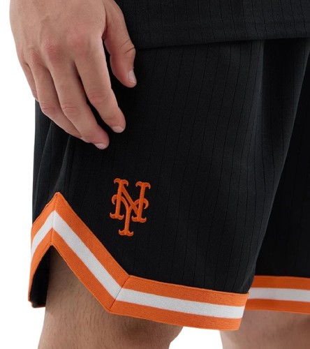 מכנסי ניו ארה New Era Mets MLB Arch Oversized Shorts | גברים