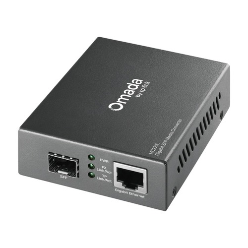 ממיר אופטי MC220L SFP -GIGA LAN