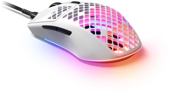 עכבר גיימינג חוטי SteelSeries Aerox 3 ultra Lightweight (5707119043212) White