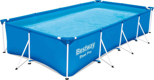 בריכה עמודים מלבנית 400X211X81 Bestway
