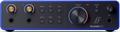 Focusrite כרטיס קול Scarlett 2i2 4th Gen 40th Anniversary