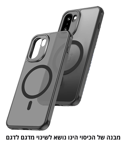 כיסוי חצי שקוף עם MAGSAFE עבור ONEPLUS 15