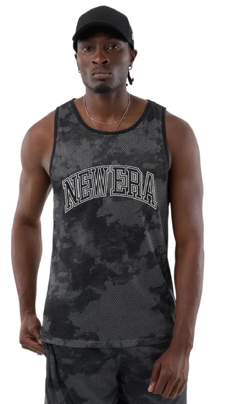 גופיית ניו ארה New Era New York Yankees MLB Washed Logo Vest | גברים