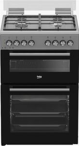 תנור משולב דו תאי דגם KFDM6126BX בקו Beko נירוסטה רוחב 60 ס"מ
