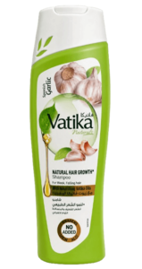 שמפו בתוספת תמצית שום | מכיל 400 מ"ל | וטיקה - VATIKA