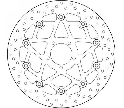 צלחת דיסק ק.ט.מ סופק דיוק 1290 קד ברמבו BREMBO צלחת בלם