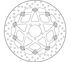 צלחת דיסק ק.ט.מ סופק דיוק 1290 קד ברמבו BREMBO צלחת בלם