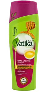 שמפו בתוספת ביצים ודבש | מכיל 400 מ"ל | וטיקה - VATIKA