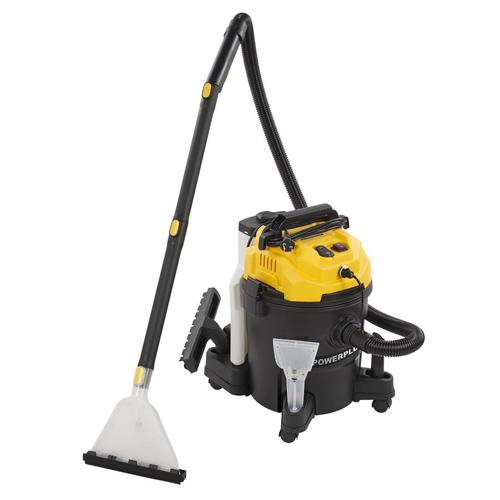 שואב אבק רטוב/יבש + ניקוי ספות POWX3265  1600W 20L 106, VACUUM CLEANER – CARPET CLEANER WET-DRY 1600W 20L, ברקוד 5400338129407