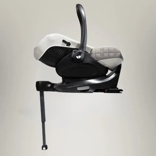 סלקל נשכב לתינוק הכולל בסיס קבוע לרכב i-Level Recline™ Signature - אפור/לבן Oyster