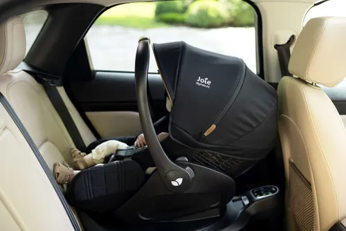 סלקל נשכב לתינוק הכולל בסיס קבוע לרכב i-Level Recline™ Signature - אפור/לבן Oyster