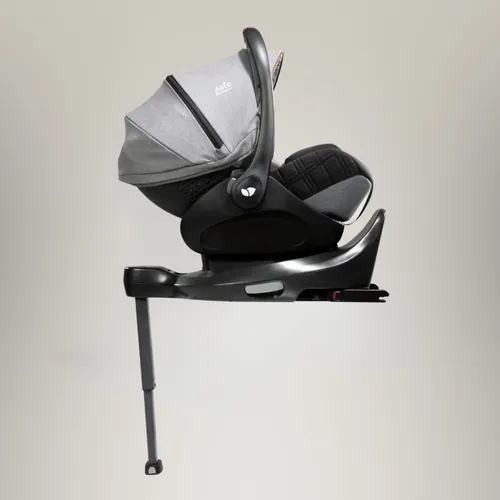 סלקל נשכב לתינוק הכולל בסיס קבוע לרכב i-Level Recline™ Signature - שחור/אפור Carbon