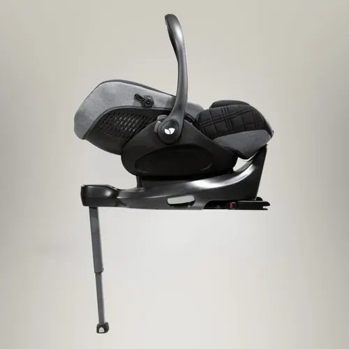 סלקל נשכב לתינוק הכולל בסיס קבוע לרכב i-Level Recline™ Signature - שחור/אפור Carbon