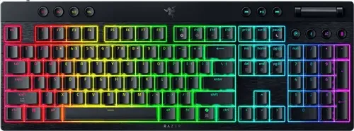 מקלדת אלח RAZER  BLACKWIDOW V4 LOW-P HYPERSPEED ORANGE.S