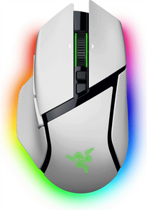 RAZER BASILISK V3 PRO 35K - WHITE  עכבר