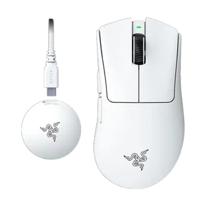 עכבר לבן RAZER DEATHADDER V4 PRO