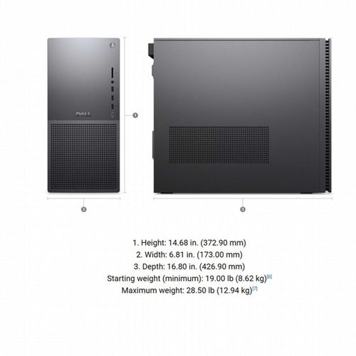 מחשב נייח Dell Tower Plus EBT2250 U7-265 1T 16G RTX 5060 Win11Pro