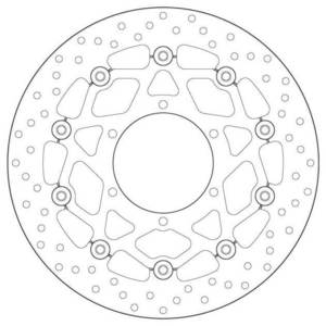 צלחת דיסק סוזוקי GSX-R1000 מ-17 קד ברמבו BREMBO צלחת בלם