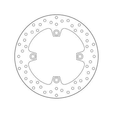 צלחת דיסק הונדה XADV750 מ-17 אח ברמבו BREMBO צלחת בלם