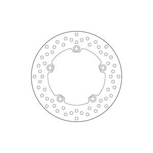צלחת דיסק ימאהה MT-09 מ-13 אחורי ברמבו BREMBO צלחת בלם