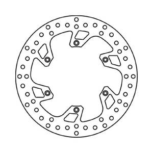 צלחת דיסק ק.ט.מ 150 TPI מ-20 קדמי ברמבו BREMBO צלחת בלם